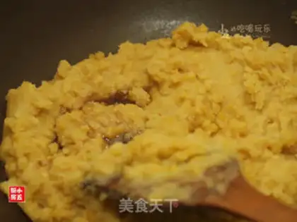 Make Green bean cake step 7