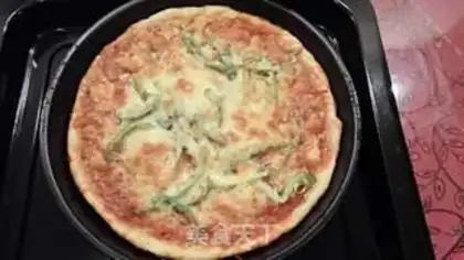 Make Tomato chicken pizza step 3