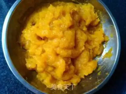 Make Homemade sugar pumpkin mud step 2