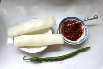 Make Hot fried rice cake step 0