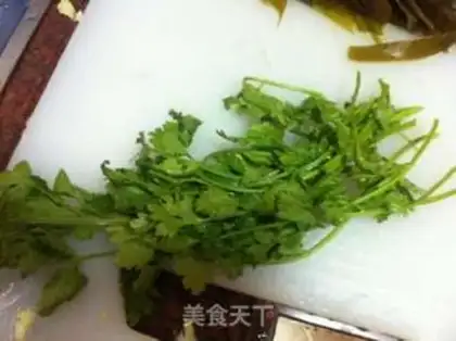 Make Creamed seaweed step 2