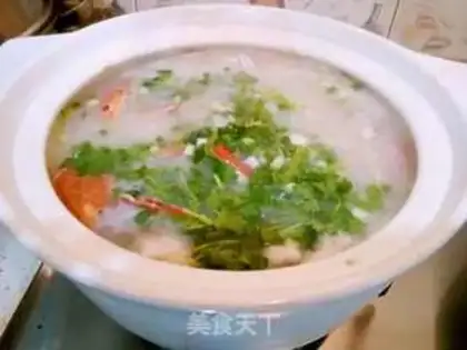 Make Crab porridge step 7