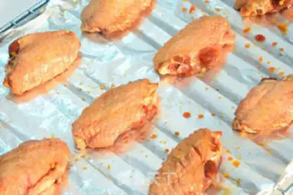Make Roasted chicken wings step 2