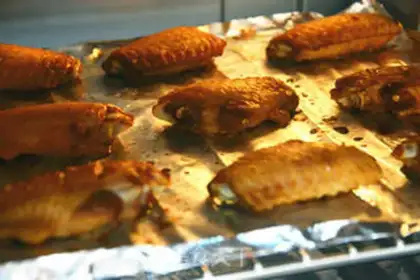 Make Roasted chicken wings step 4