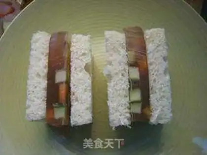 Make Crystal vegetable sandwich step 7