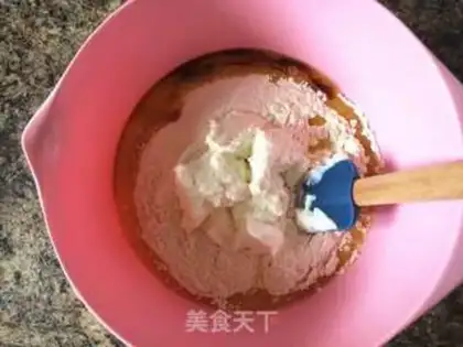 Make Rainbow cake step 3