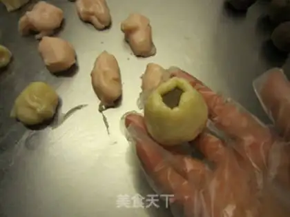 Make Green bean sapphire step 18