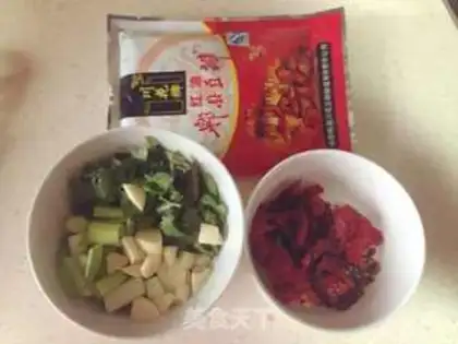 Make Hot shrimp mushrooms step 3