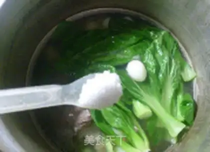 Make ♪ Quail egg bone soup ♪ step 8