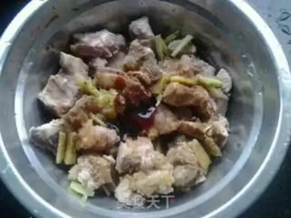 Make Pyramid evaporation ribs step 1