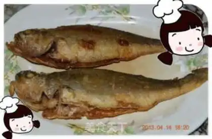 Make Dry-burned yellow fish step 5