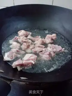 Make White eggplant burn ribs step 3