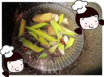 Make Dry-burned yellow fish step 8