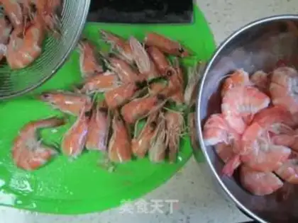 Make Liquor shrimp step 1