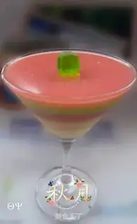 Make Rainbow pudding step 6