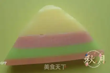 Make Rainbow pudding step 7