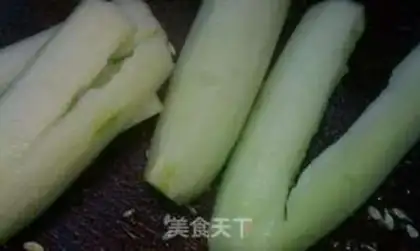 Make Seameat cucumber step 2