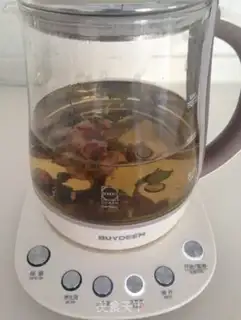 Make Rose mint tea step 1