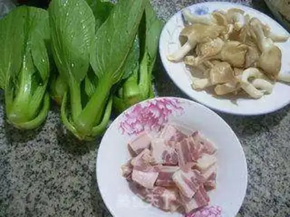 Make ♪ A chrysanthemum mushroom ♪ step 0