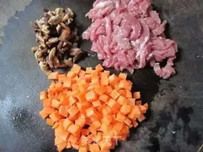 Make Five-colored rice step 3