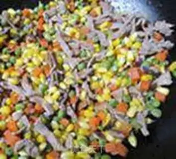 Make Five-colored rice step 9