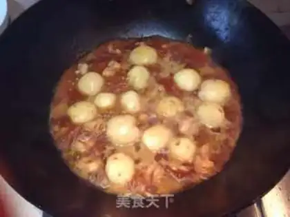 Make Little potato fried chicken wings step 5