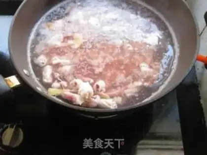 Make Soy squid step 1