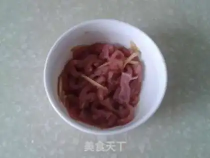 Make Five-coloured silk noodles step 2
