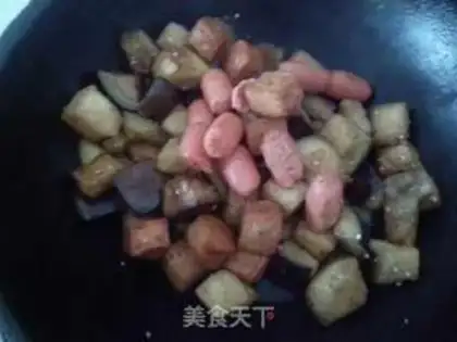 Make Fish tofu and eggplant step 4