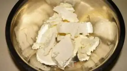 Make Glycerine cheesecake step 3