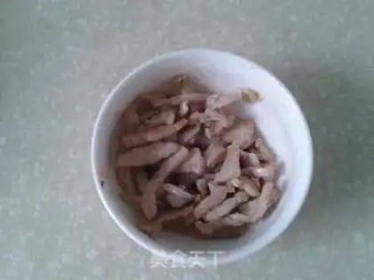 Make Five-coloured silk noodles step 9