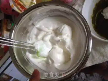 Make Tea mousse cake step 1