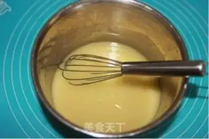 Make Red moon cake step 2