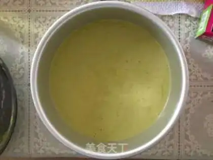 Make Tea mousse cake step 5