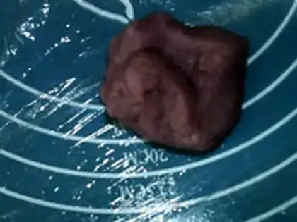 Make A milk-free violet moon cake step 6