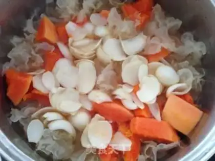 Make The papaya lilies step 3