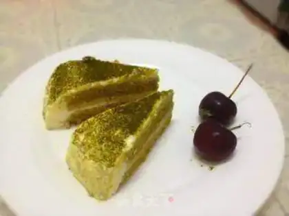 Make Tea mousse cake step 11