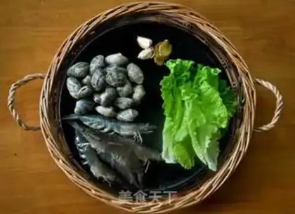 Make Seafood veil step 0