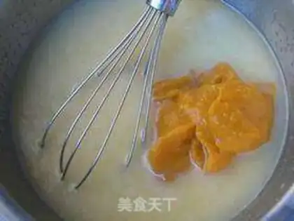 Make Pumpkin cranberry marfin step 6