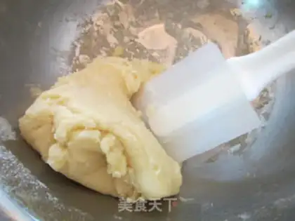 Make The bean sesame yolks step 4