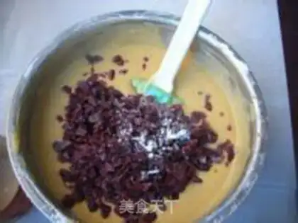 Make Pumpkin cranberry marfin step 10