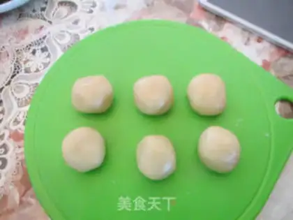 Make The bean sesame yolks step 10