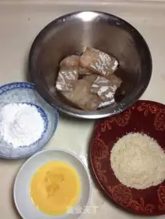 Make Fried cod step 1