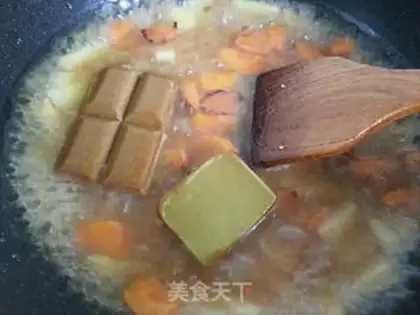 Make ♪ And a curry chicken ♪ step 7