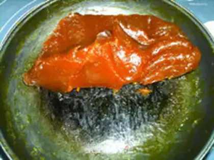 Make ♪ And a curry chicken ♪ step 8