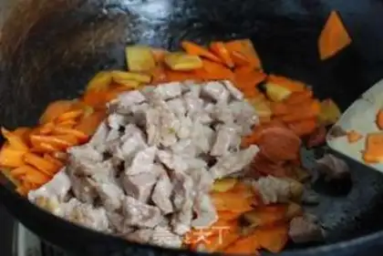 Make Lamb rice step 5