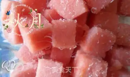 Make Watermelon smoothie step 2