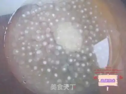 Make Pearl milk tea step 1