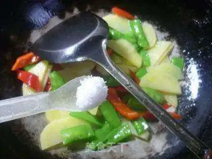 Make Potato pepper step 8