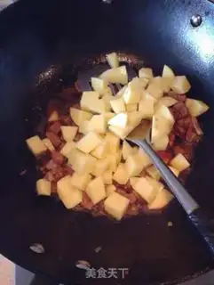 Make Potato beef step 7